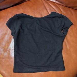 Edikted backless boatneck top XS